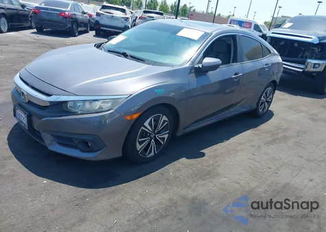 2017 Honda Civic Ex-T z USA, uszkodzony, nr VIN 2HGFC1F35HH634048